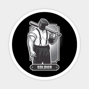 Character Metaphor- Mafia Mobster Soldier 2.0 Magnet